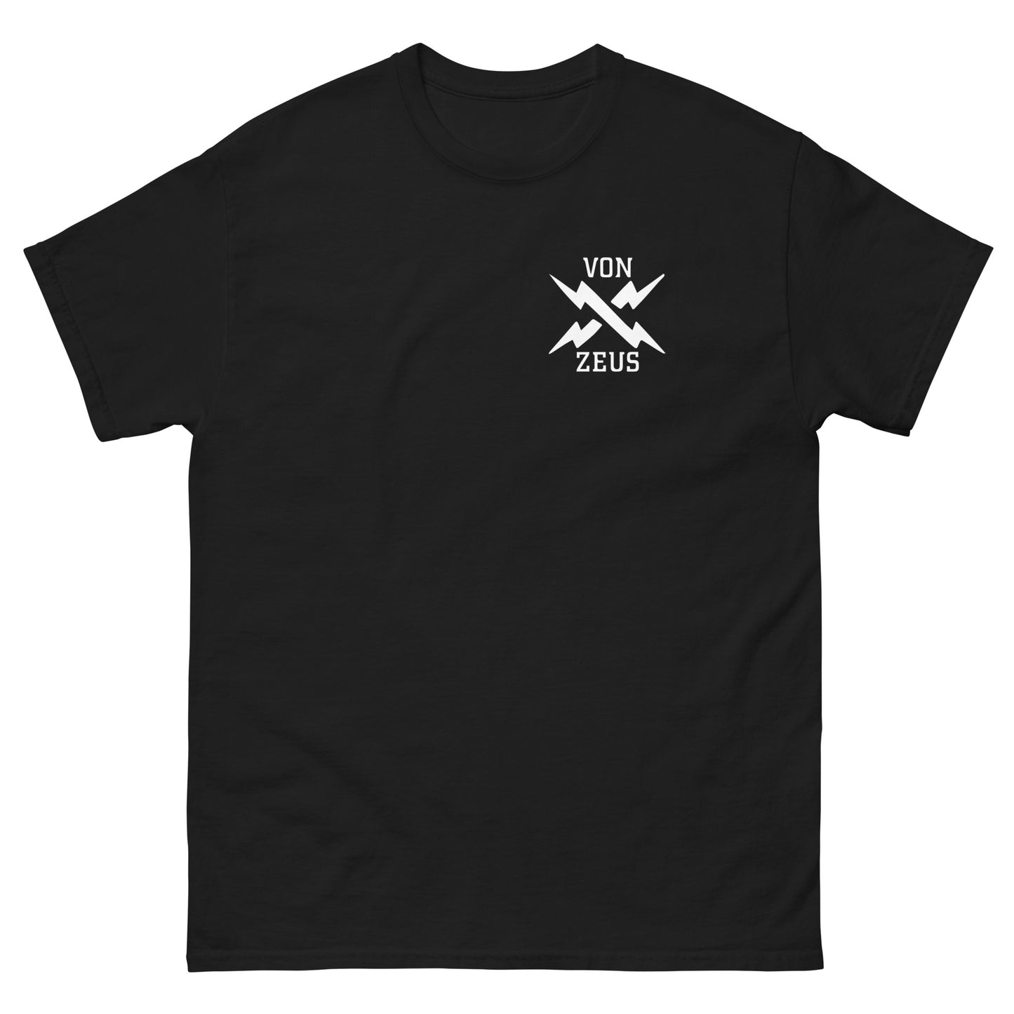 VonZeus Bolt tee in Black