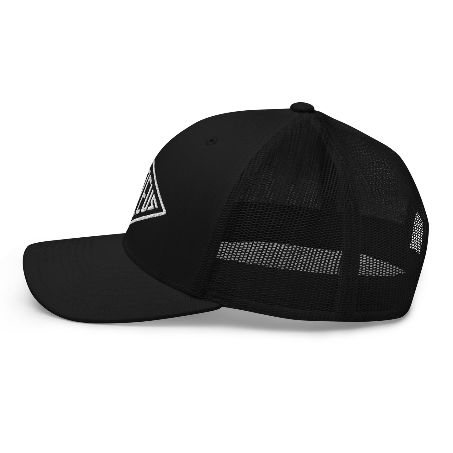 VonZeus Trucker Cap in Black