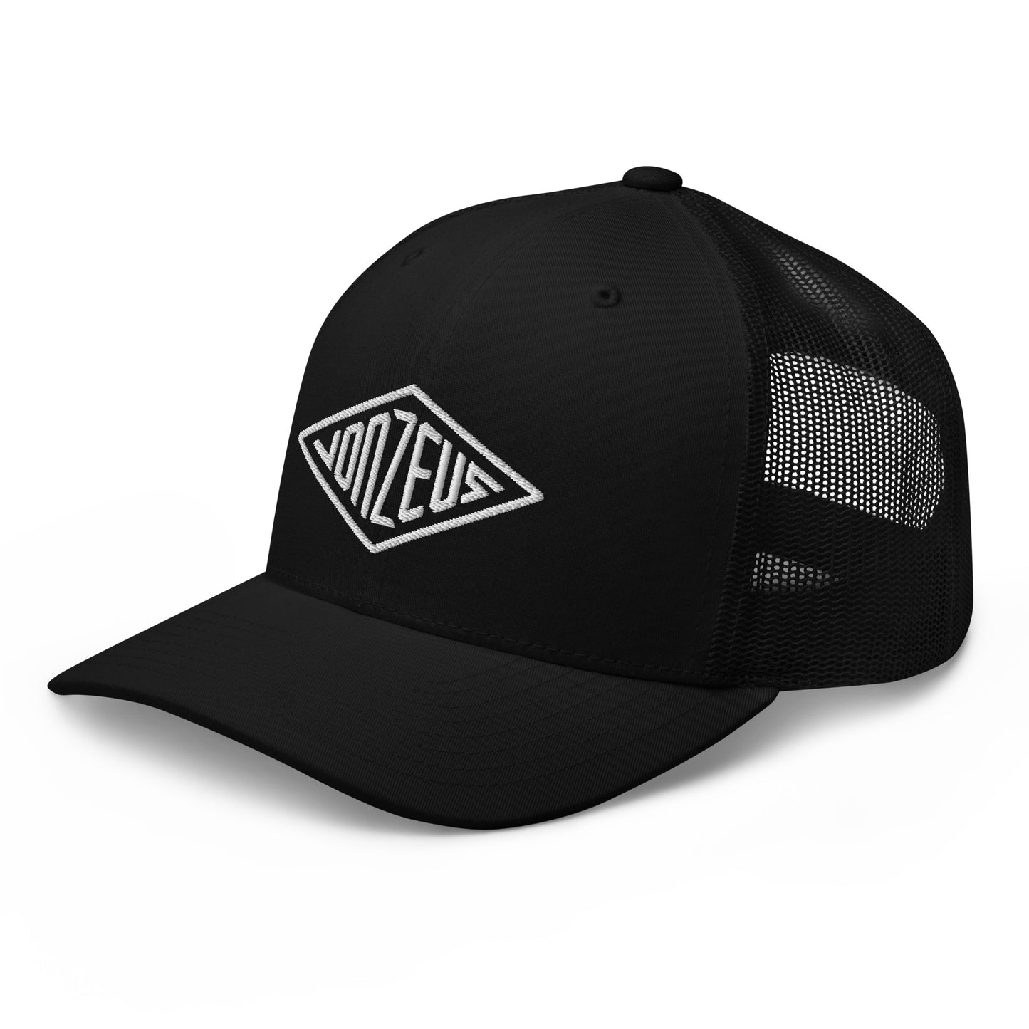 VonZeus Trucker Cap in Black