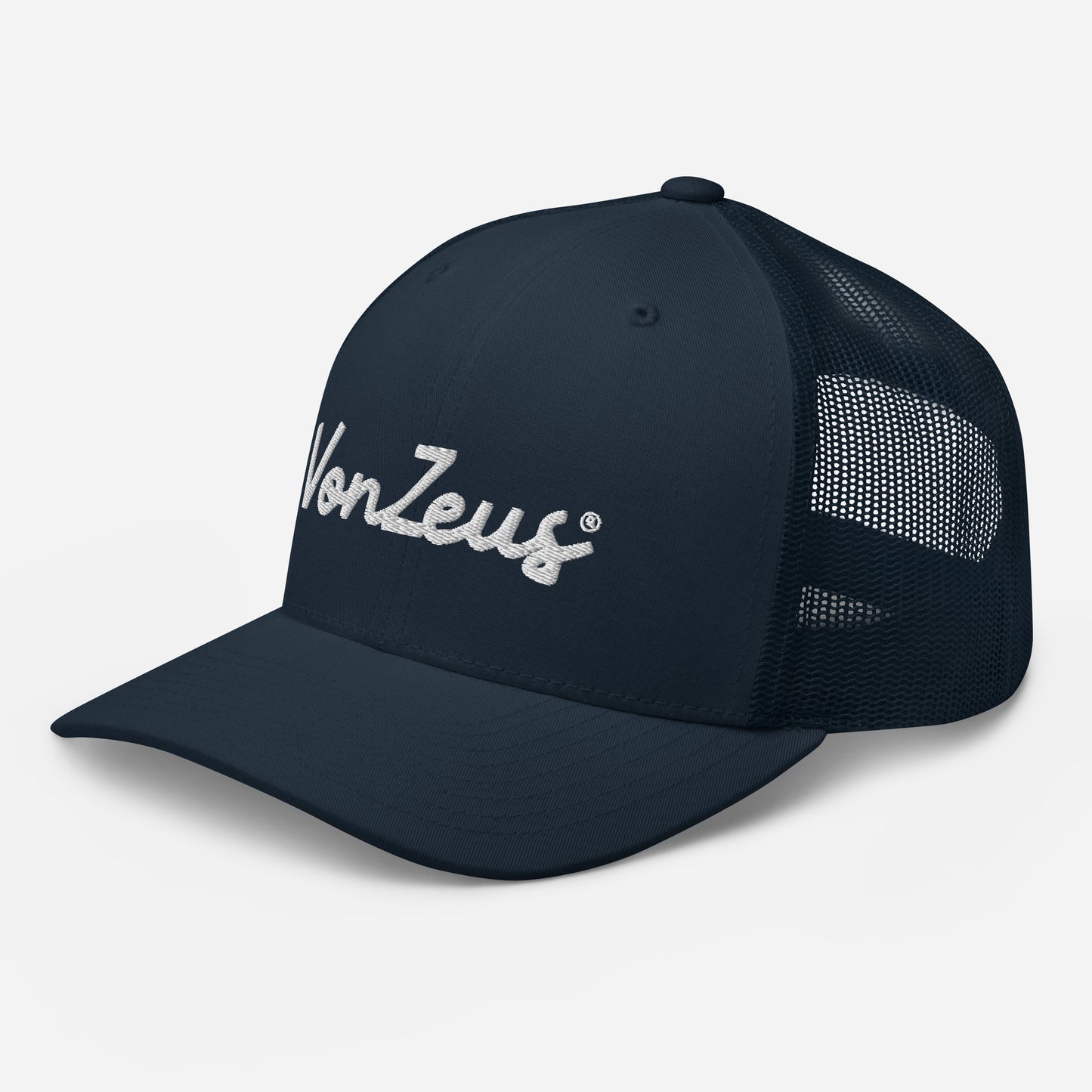 VonZeus Script Trucker Cap