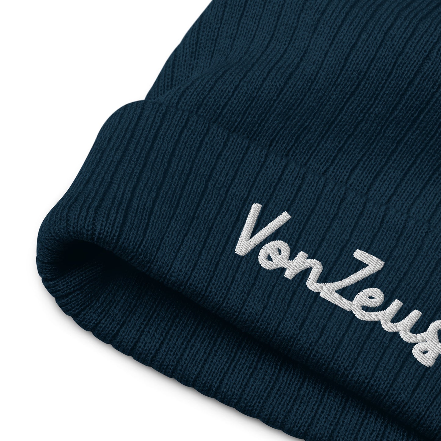 VonZeus Ribbed knit beanie