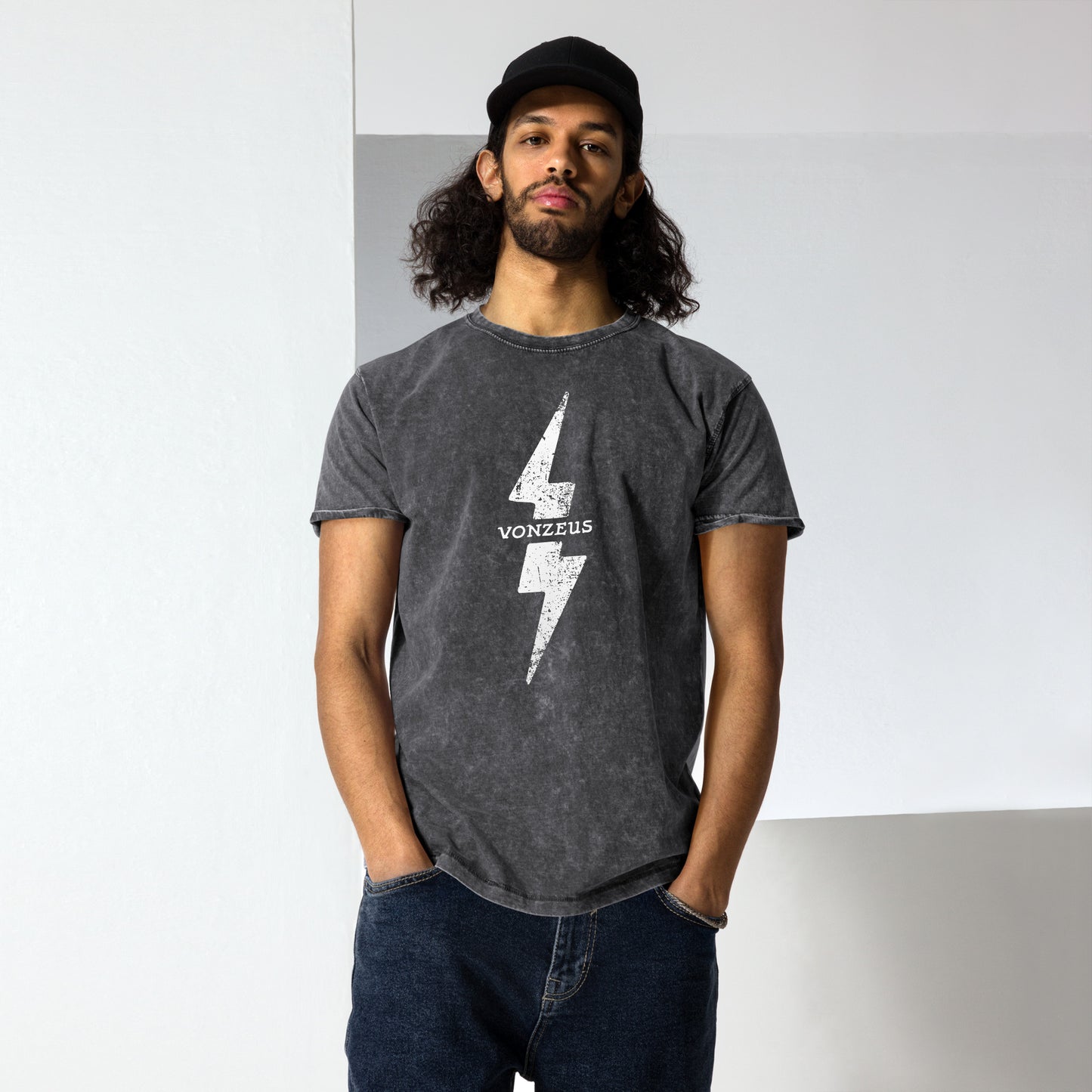 Bolt Denim T-Shirt