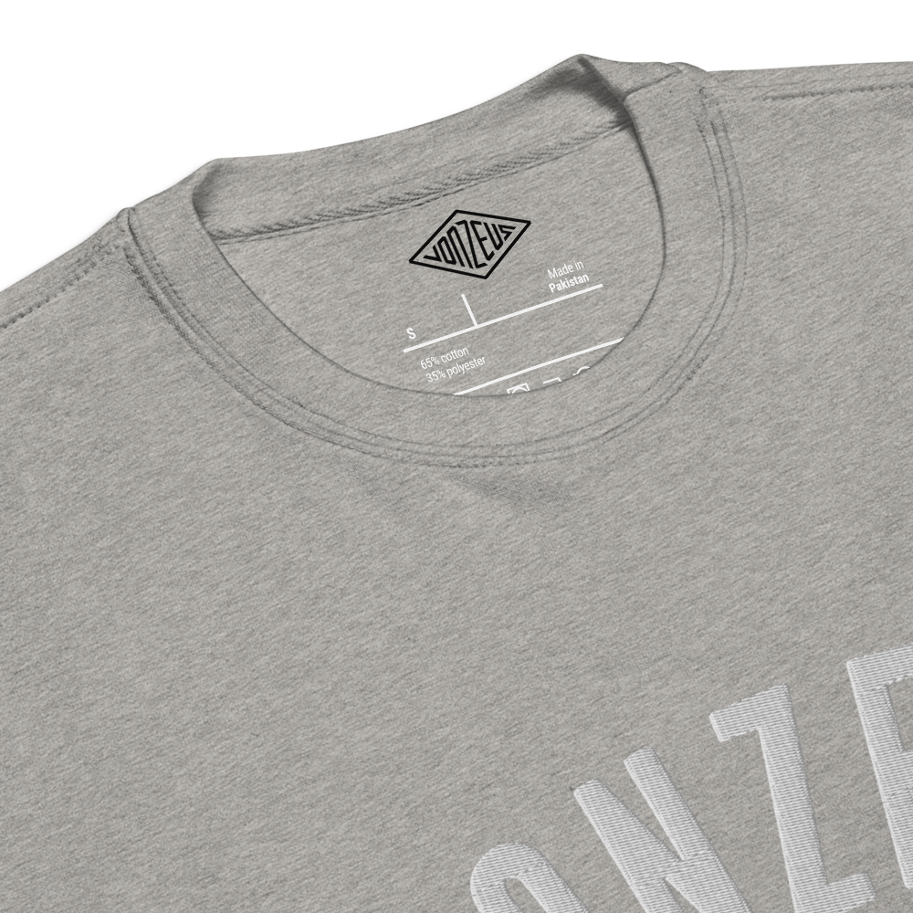 VonZeus Embroidered Sweatshirt Grey