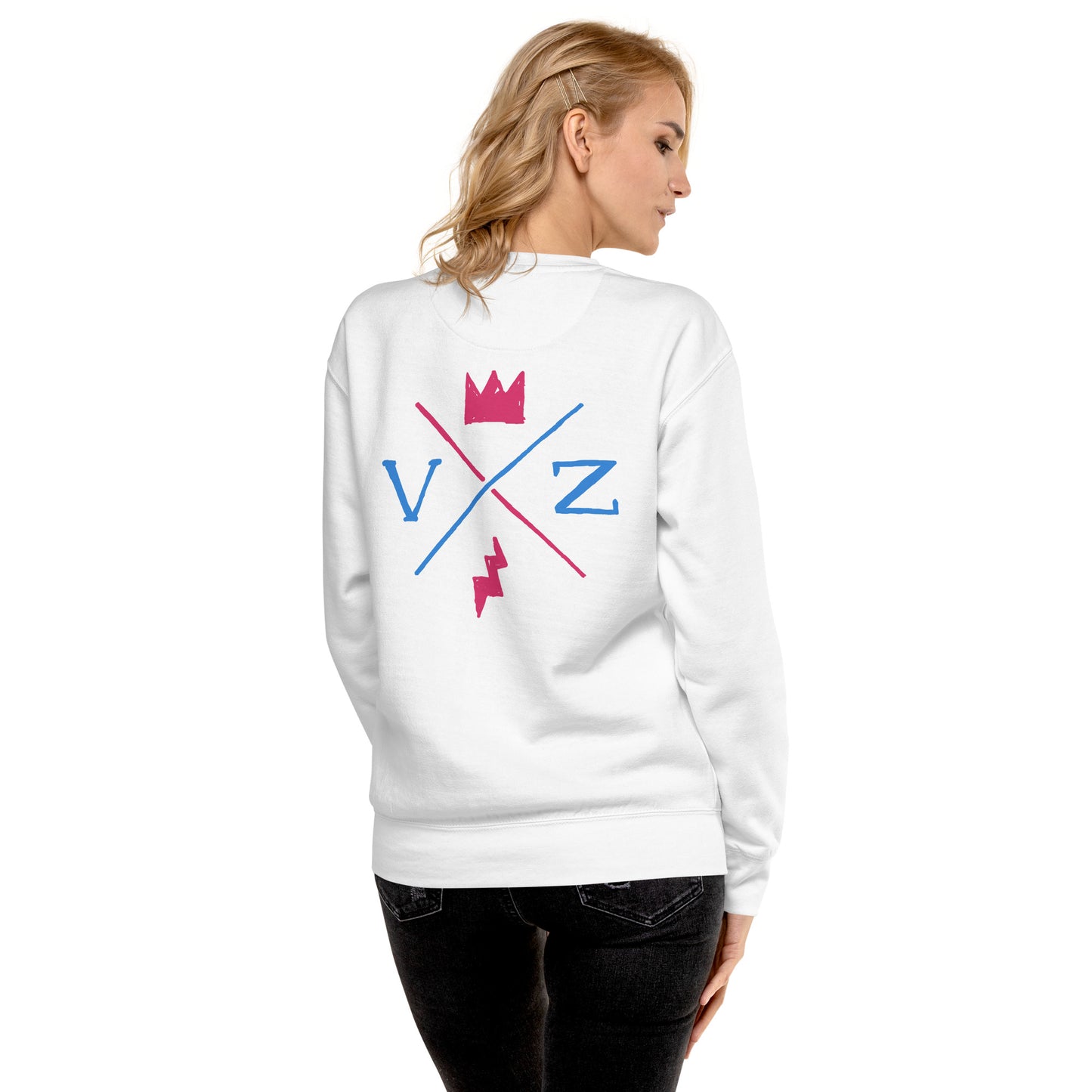 VZ Cross Sweat White